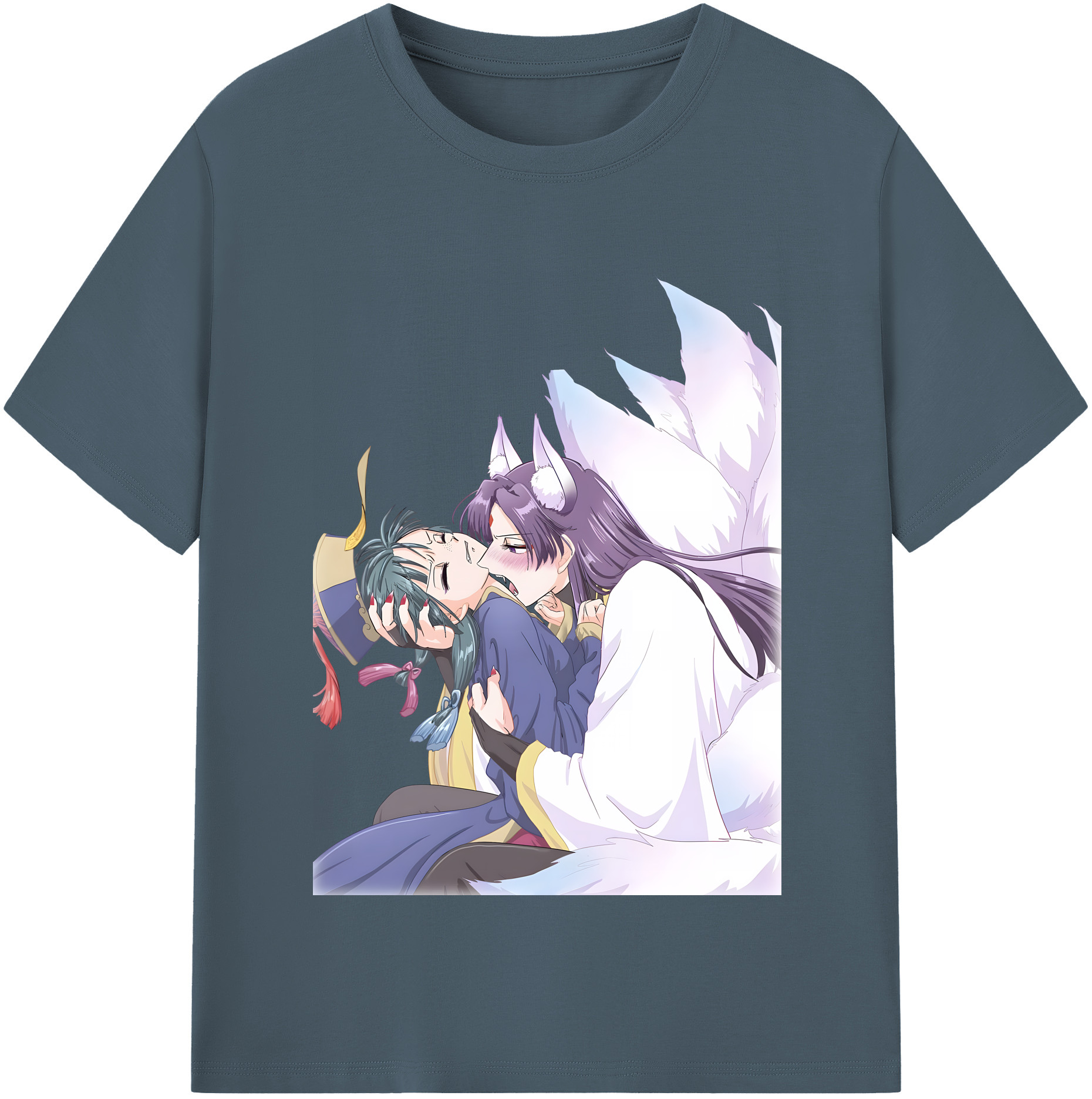 （画像用） 薬屋のひとりごと The Apothecary Diaries 綿100％半袖Tシャツ（フロントプリント）